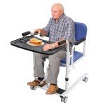Hydraulic Patient Lift Chair with Detachable Cushion
