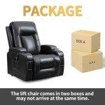 Comfort Lift Recliner Chair with Heat & Massage