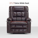 MCombo Dual Motor Lift Recliner Chair with Heat
