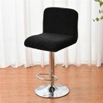 Soft Velvet Lift Chair Cover - Black