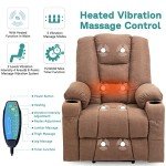 MEETWARM Electric Recliner Lift Chair with Massage