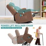 MEETWARM Electric Recliner Lift Chair with Massage