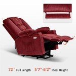 MCombo Large Power Lift Recliner Chair with Massage