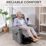 SNUGWAY 8795 Electric Lift Recliner Chair with Massage