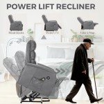 SNUGWAY 8795 Electric Lift Recliner Chair with Massage