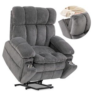 Dual Motor Power Lift Recliner Chair with Heat & Massage