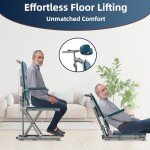Heavy-Duty Electric Lift Chair with Wheels