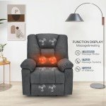Esright Electric Lift Recliner with Massage & USB