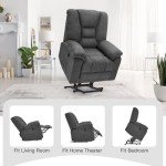Esright Electric Lift Recliner with Massage & USB