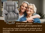 Large Power Lift Chair with Massage and Storage
