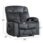 CANMOV Dual Motor Heated Lift Recliner Chair