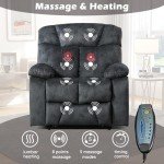 CANMOV Dual Motor Heated Lift Recliner Chair