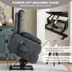 CANMOV Dual Motor Heated Lift Recliner Chair