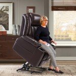 Compact Power Lift Chair with Heat and Massage