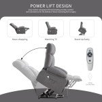 Oversized Power Lift Recliner Chair with Massage
