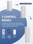 Electric Lift Table Legs - 600Lbs Capacity