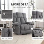 Oversized Power Lift Recliner Chair with Massage