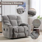 CANMOV Dual Motor Lift Recliner Chair with Massage
