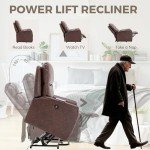 Snugway Electric Lift Recliner Chair with Massage and Heat