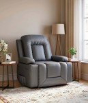 Oversized Power Lift Recliner Chair with Heat & Massage