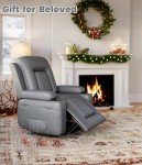 Oversized Power Lift Recliner Chair with Heat & Massage