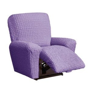 Jumbo Electric Recliner Chair Cover - Purple