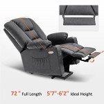 MCombo Large Power Lift Recliner Chair with Heat