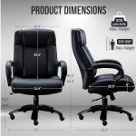 Extra Wide Heavy Duty Ergonomic Office Chair