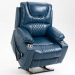 Heavy Duty Power Lift Chair with Heater & Massage