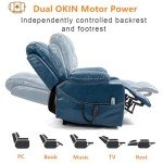 Heavy Duty Power Lift Chair with Heater & Massage