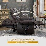 Trustyue Dual Motor Lift Chair with Massage & Heat