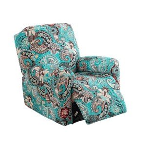 4-Piece Stretch Recliner Chair Cover Set