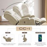 Oversized Power Lift Recliner Chair with Massage