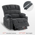 MCombo Large Power Lift Recliner Chair with Heat