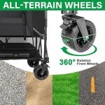 UNITON Collapsible Double Decker Wagon - 600lb Capacity