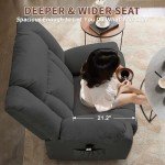 Oversized Dual Motor Power Lift Recliner Chair