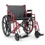 Monicare Wide Heavy-Duty Bariatric Folding Wheelchair