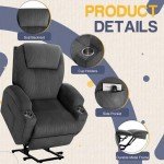 Electric Lift Recliner Chair with Massage Function