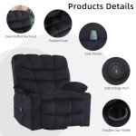 Large Power Lift Recliner with Massage & Heat