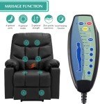 Power Lift Recliner Chair with Massage & Heat