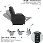 Power Lift Recliner Chair with Massage & Heat