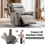 Phoenix Home Large Power Lift Recliner Chair with Massage