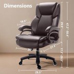 Waleaf Heavy Duty Big & Tall Office Chair