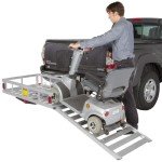 Aluminum Scooter and Wheelchair Carrier - 500 lb Capacity