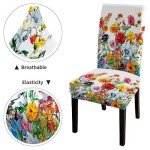 Colorful Lift Chair Slipcover Set of 4