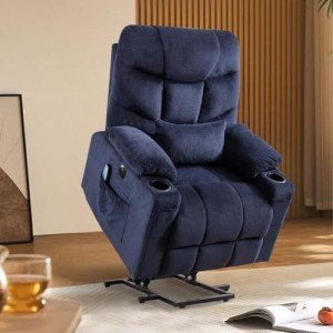 Consofa Power Lift Recliner with Heat & Massage