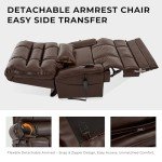 Irene House 9505L Big Tall Power Lift Recliner
