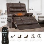 Irene House 9505L Big Tall Power Lift Recliner