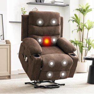 GarveeHome Oversized Power Lift Recliner Chair