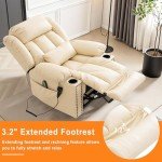 Merous Dual Motor Lift Chair with Massage and Heat